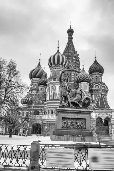 Basilikum Kathedrale Moskau — Stockfoto