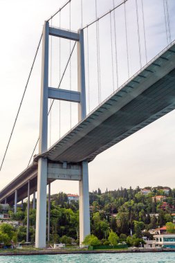 Ayrıntılarını Boğaziçi Köprüsü, İstanbul, Türkiye.