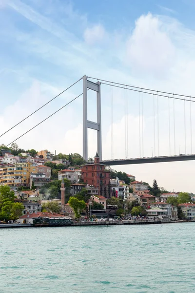 Ιδιαίτερη Άποψη Της Γέφυρας Του Βοσπόρου Istambul — Φωτογραφία Αρχείου