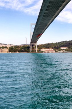 Ayrıntılarını Boğaziçi Köprüsü, İstanbul, Türkiye.
