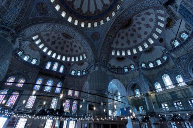 Sultanahmet Camii Sultan Ahmet Camii, Istanbul Türkiye iç.