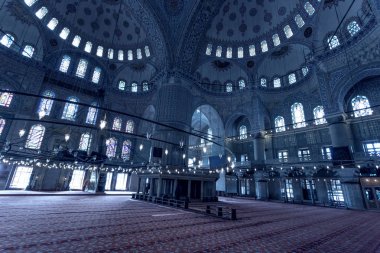 Sultanahmet Camii Sultan Ahmet Camii, Istanbul Türkiye iç.