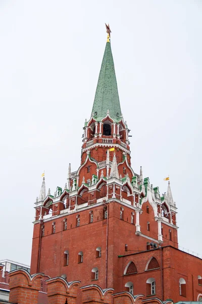Die Mauern Und Befestigungsanlagen Des Kreml — Stockfoto