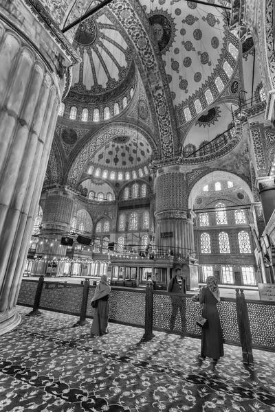 모스크 이스탄불의 인테리어 — 스톡 사진