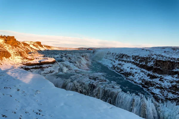 Montaña Islandesa Atardecer Vista Panorámica —  Fotos de Stock