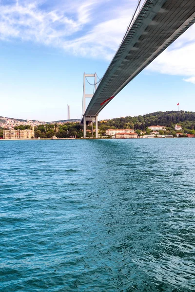 Details Der Bosporus Brücke Istanbul Türkei — Stockfoto