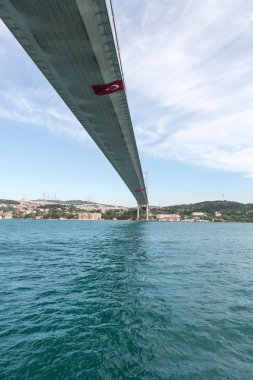 Ayrıntılarını Boğaziçi Köprüsü, İstanbul, Türkiye.