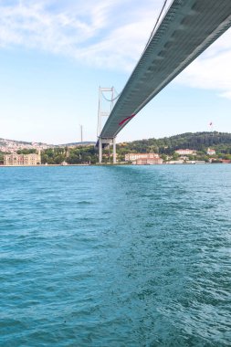 Ayrıntılarını Boğaziçi Köprüsü, İstanbul, Türkiye.
