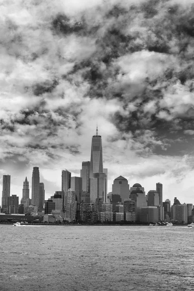 Centro Manhattan Dal Molo Hoboken — Foto Stock