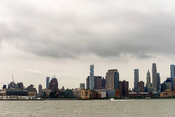 Skyline Upper Manhattan Desde Hoboken —  Fotos de Stock