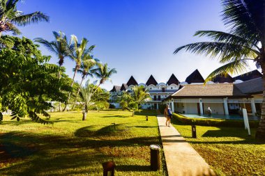 Burun, Madagaskar 'da güzel bir tatil köyü.