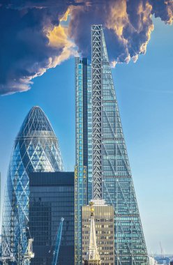 Ayrıntılar yeni Londra manzarası.