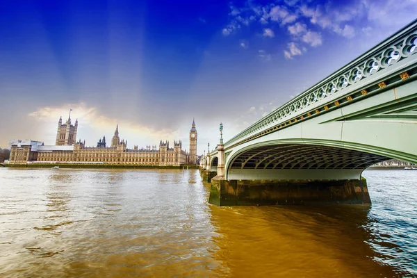Wunderschöner Blick Auf Westminster London — Stockfoto