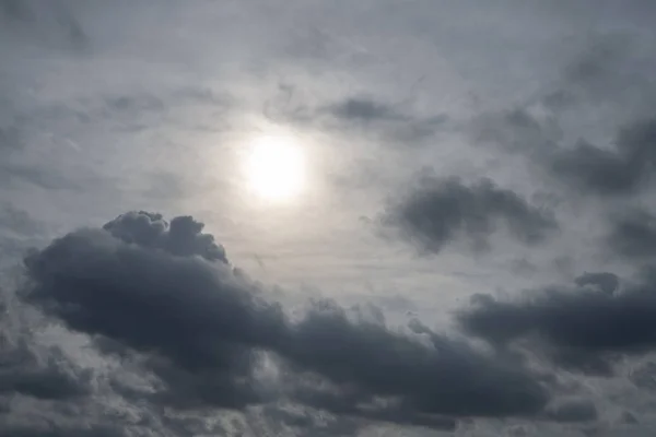 Beautiful view, clouds after storm.