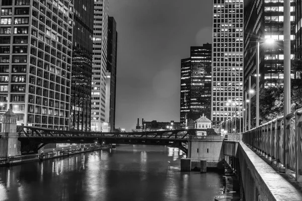View Chicago Night — Stock Photo, Image
