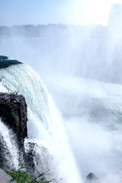 Gyönyörű Kilátás Nyílik Niagara Vízesésre — Stock Fotó