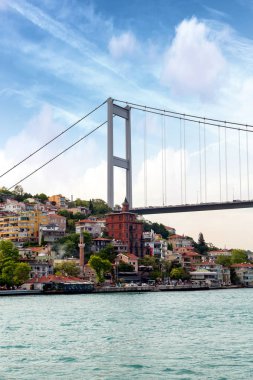 Boğaziçi Köprüsü, İstanbul Özel görünümü.