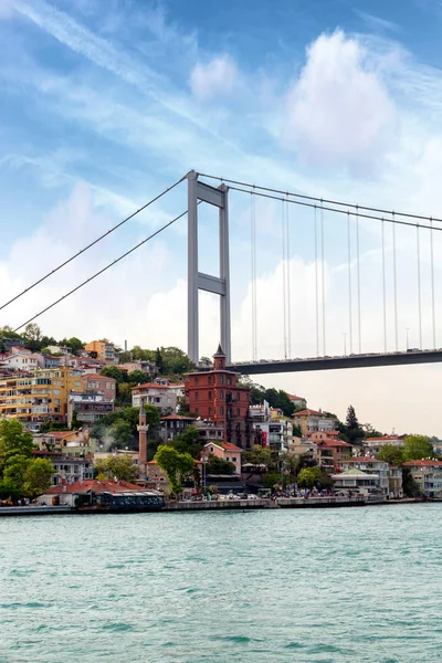 Ιδιαίτερη Άποψη Της Γέφυρας Του Βοσπόρου Istambul — Φωτογραφία Αρχείου