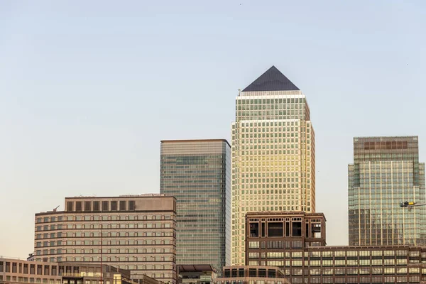 London Skyline View Thames — Stock Photo, Image