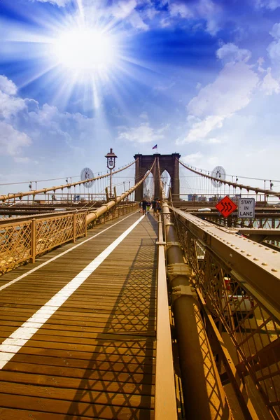 Brooklyn Bridge Manhattan Nyc — Stock Photo, Image