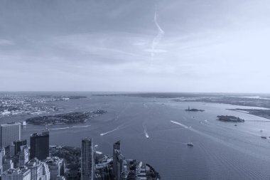 Manhattan Bay, Nyc havadan görünümü