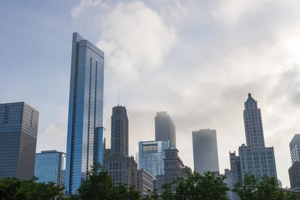 Vista Del Horizonte Chicago — Foto de Stock