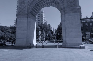 Washington Manhattan'da, Nyc kare kemer.