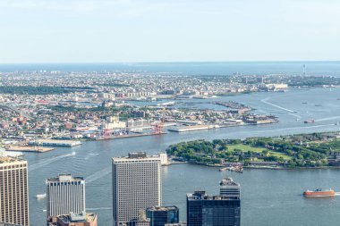 Manhattan Upper Bay, havadan görünümü