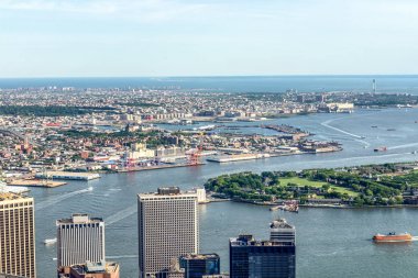 Manhattan Upper Bay, havadan görünümü