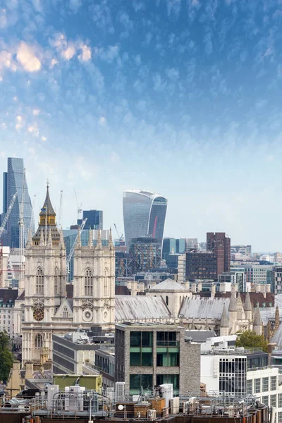 Мбаппе Вид Небоскребы Лондона — стоковое фото