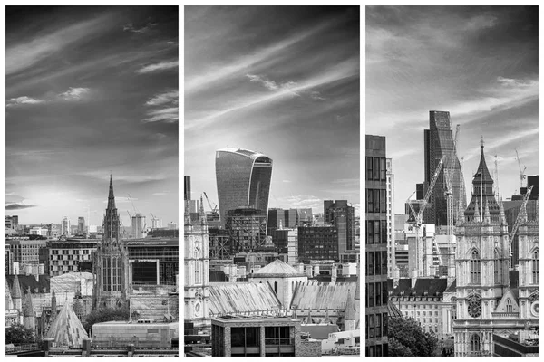 Skyline di Londra, vecchio e nuovo — Foto Stock