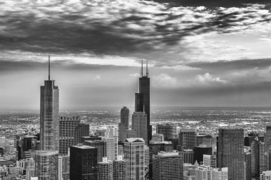 Chicago 'nun hava manzarası