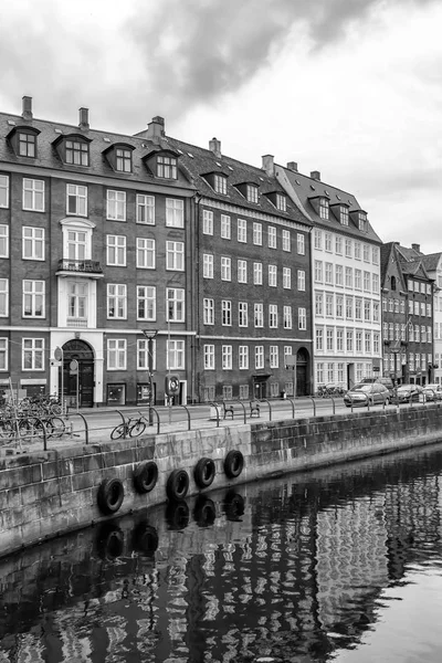 Панорамный вид на Копенгагенские каналы — стоковое фото