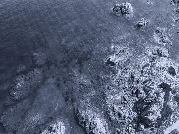 Costa y mar de Cerdeña, vista aérea — Foto de Stock