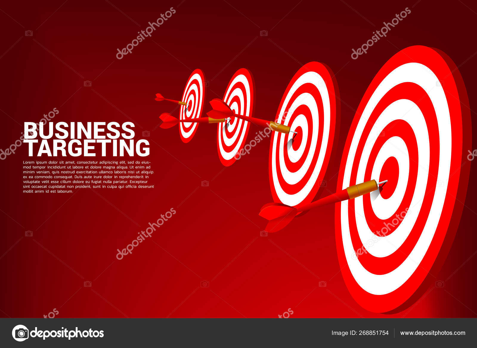 Arrow Vision Center >> Dart Arrow Hit The Center Of Dartboard Business Concept Of Arrow Vision Center >> Dart Arrow Hit The Center Of Dartboard Business Concept Of