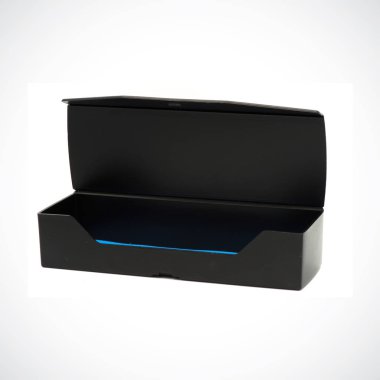 Resim, modern, şık kutusu gözlük