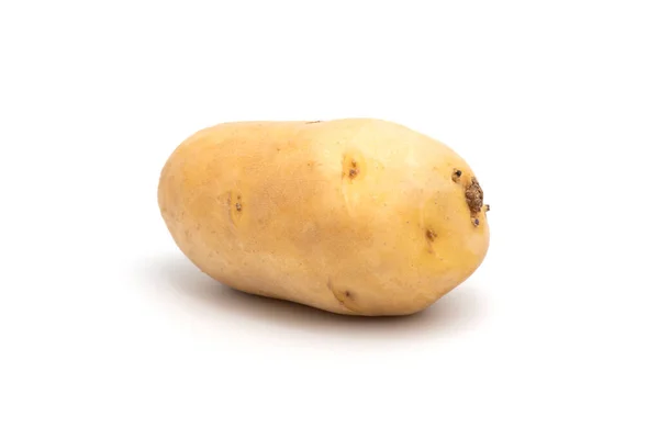 Fresh Potato Isolated White Background — Stock Photo, Image