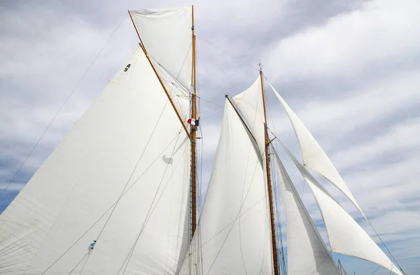 Segelbootrennen Der Französischen Riviera — Stockfoto