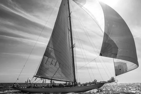 Sailing Boat Race French Riviera — Stock Photo, Image