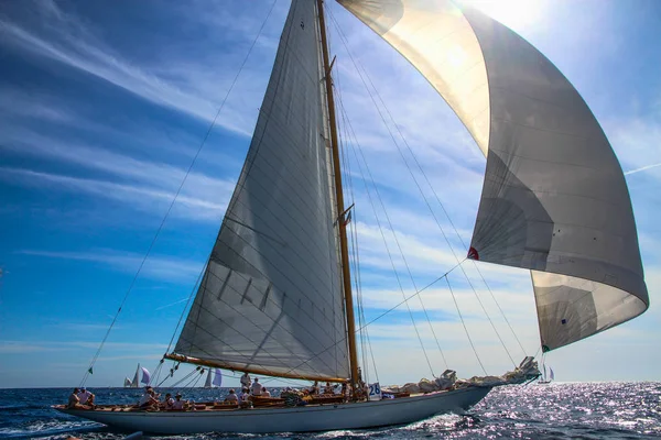 Zeilboot Race Franse Riviera — Stockfoto