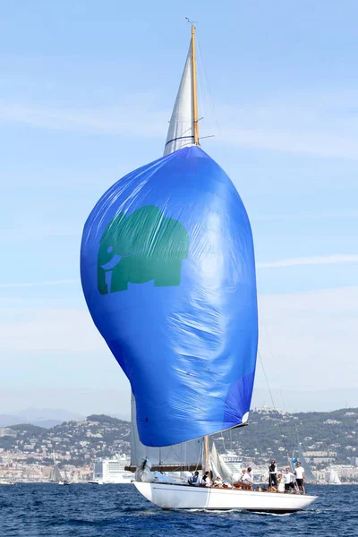 Sailing Boat Race French Riviera — Stock Photo, Image