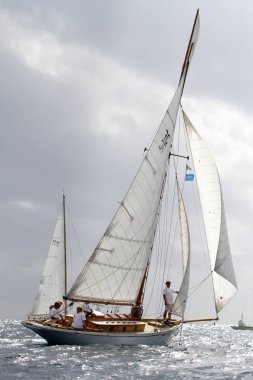 Fransız Rivierasında yelkenli yarışı 