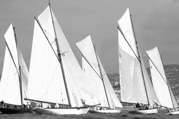 Zeilboot Race Franse Riviera — Stockfoto