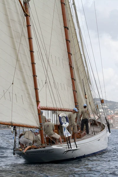 Course Voiliers Sur Côte Azur — Photo