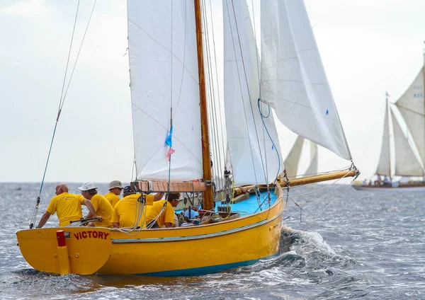 Zeilboot Race Franse Riviera — Stockfoto