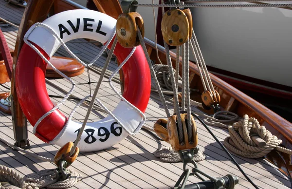 Corrida Barco Vela Riviera Francesa — Fotografia de Stock