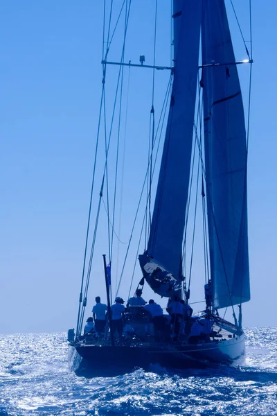 Course Voiliers Sur Côte Azur — Photo