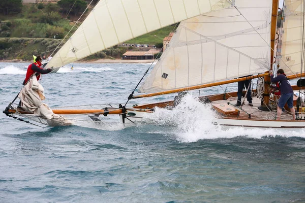 Zeilboot Race Franse Riviera — Stockfoto