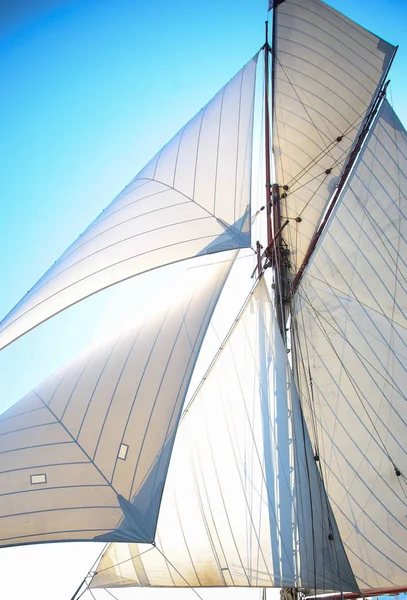 Sailing Boat Race French Riviera — Stock Photo, Image