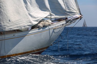 Fransız Rivierasında yelkenli yarışı 